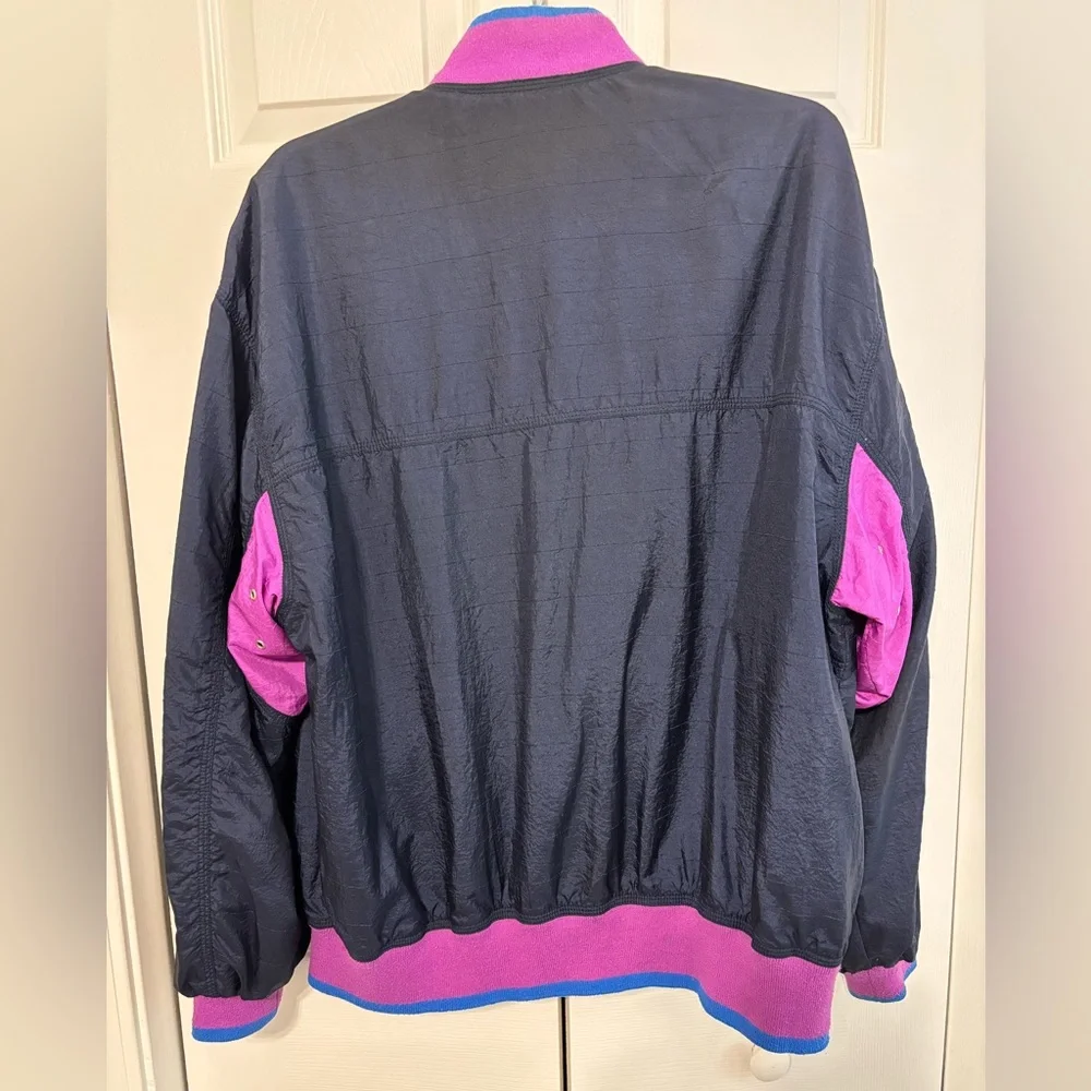 Vintage Head Sportswear worldwide men’s Jacket size L Navy and Pink